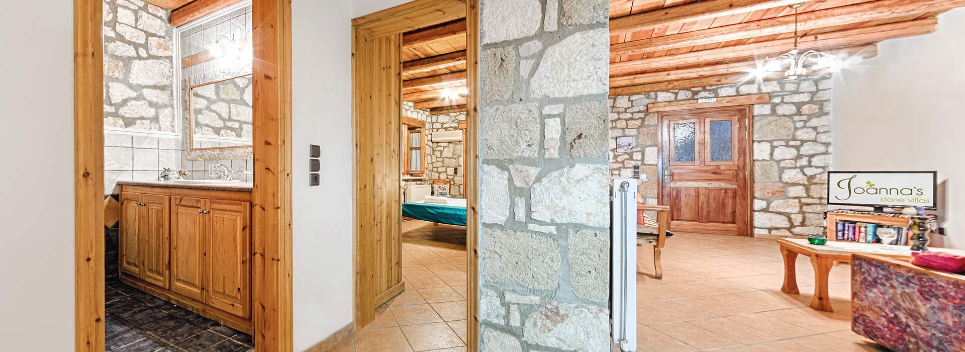 one-bedroom apartment - joanna's traditional stone villas - vasilikos zante zakynthos greece