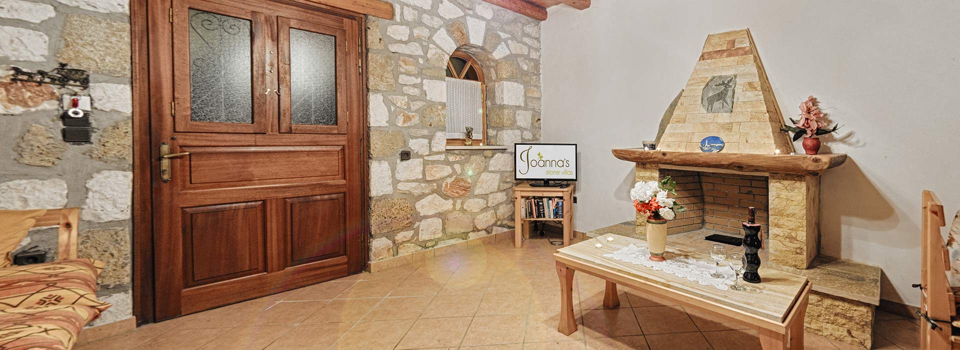 two-bedroom apartment - joanna's traditional stone villas - vasilikos zante zakynthos greece